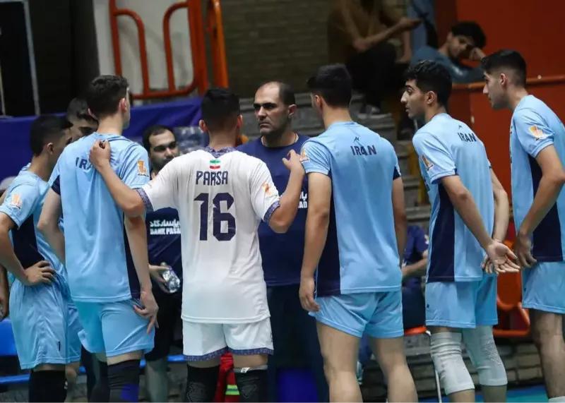 ترکیب تیم ملی والیبال زیر ۱۶ سال ایران برای قهرمانی آسیا مشخص شد
