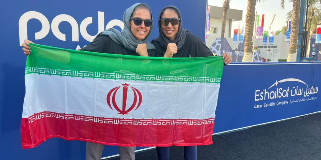 پیروزی قاطع تیم پدل دختران ایران برابر امارات در رقابت‌های قهرمانی آسیا